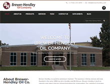 Tablet Screenshot of brewerhendley.com